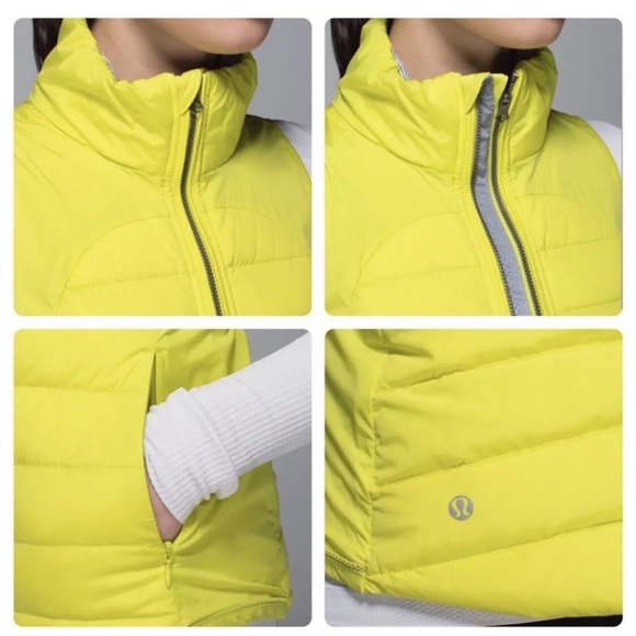 Lululemon fluffed up Split Pea Puffer Vest size 6 - Picture 6 of 10